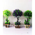 Yiwu Mini plantas artificiales en macetas plantas artificiales decorativas